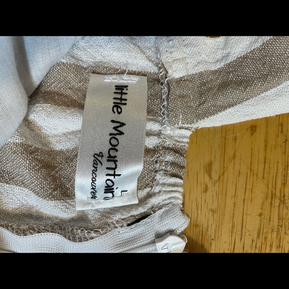 Beige & cream stripped romper - Picture 8 of 8